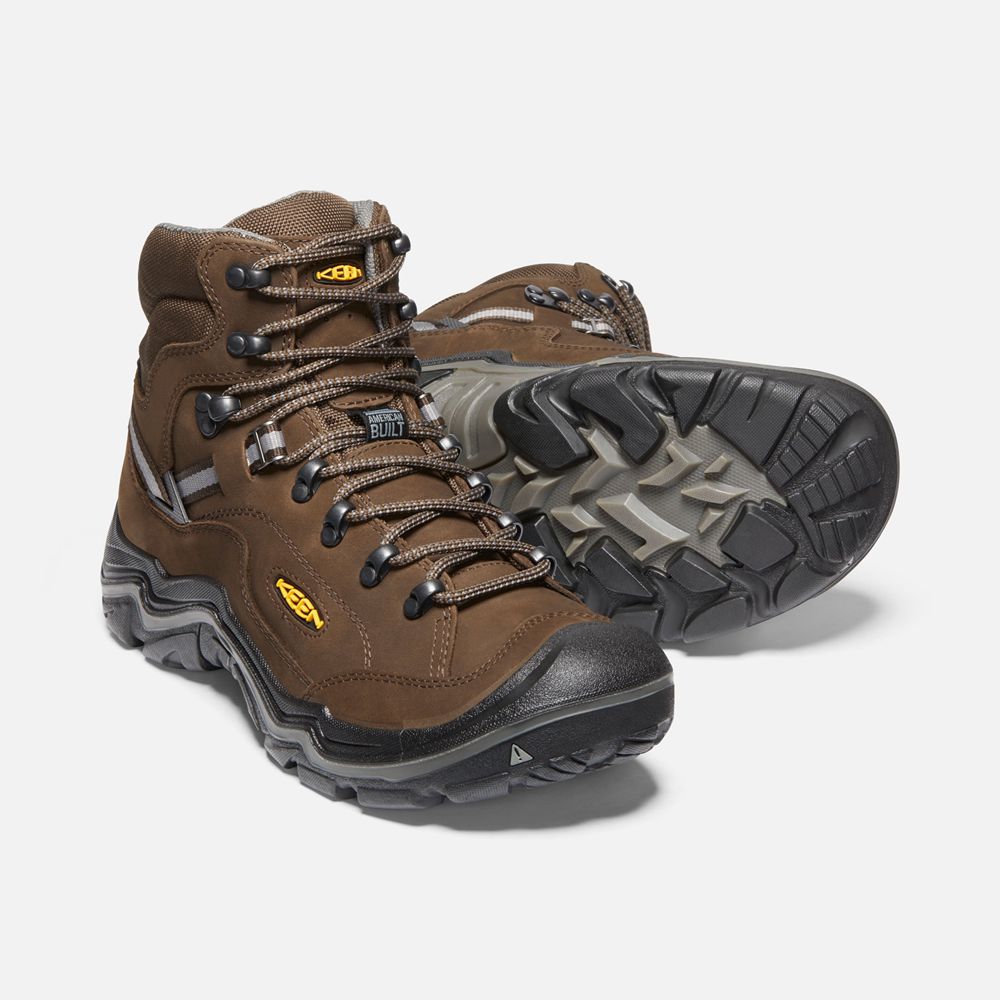 Bottes de Randonnée Keen Homme Marron | Durand Ii Mid Wp Wide | QNOHV-6283